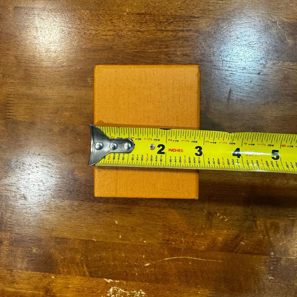 Louis Vuitton Orange Pull Drawer Empty Gift Box 7x3.5x3 - Picture 6 of 6